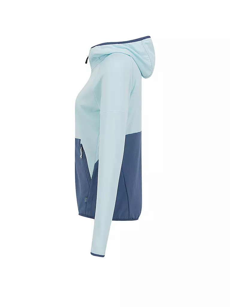 MERU | Damen Fleecejacke Paita | Azul claro