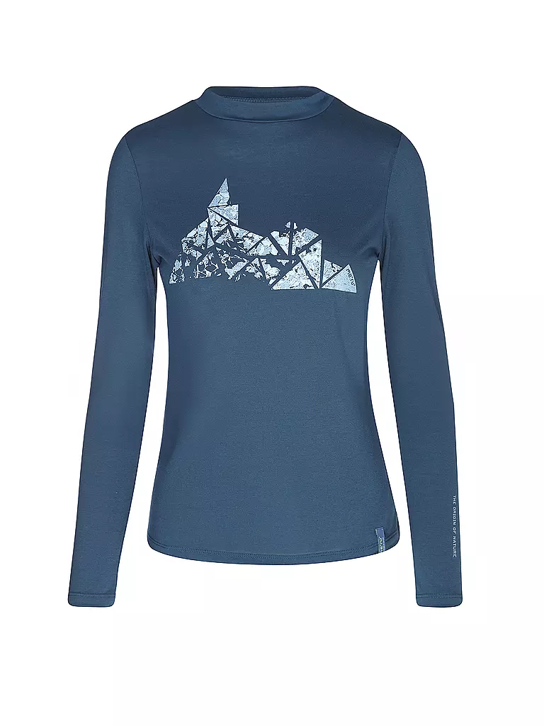 MERU | Damen Funktionsshirt Lidköping | Azul oscuro