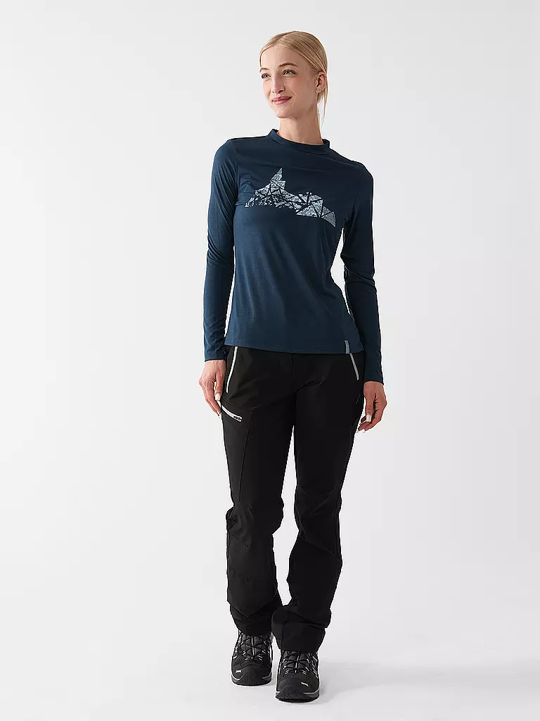 MERU | Damen Funktionsshirt Lidköping | Azul oscuro