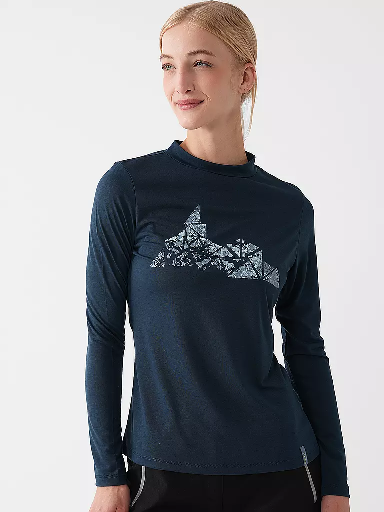 MERU | Damen Funktionsshirt Lidköping | Azul oscuro