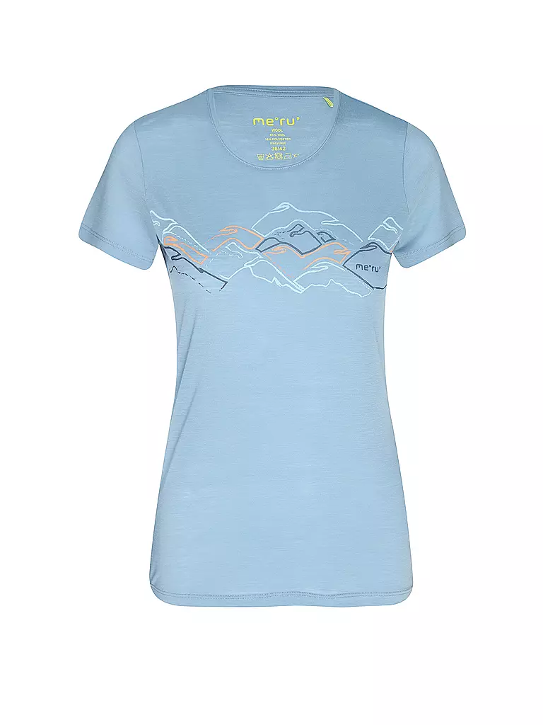 MERU | Damen Funktionsshirt Trelleborg | Azul claro