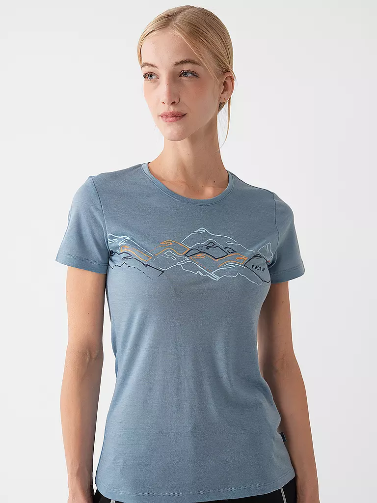 MERU | Damen Funktionsshirt Trelleborg | Azul claro