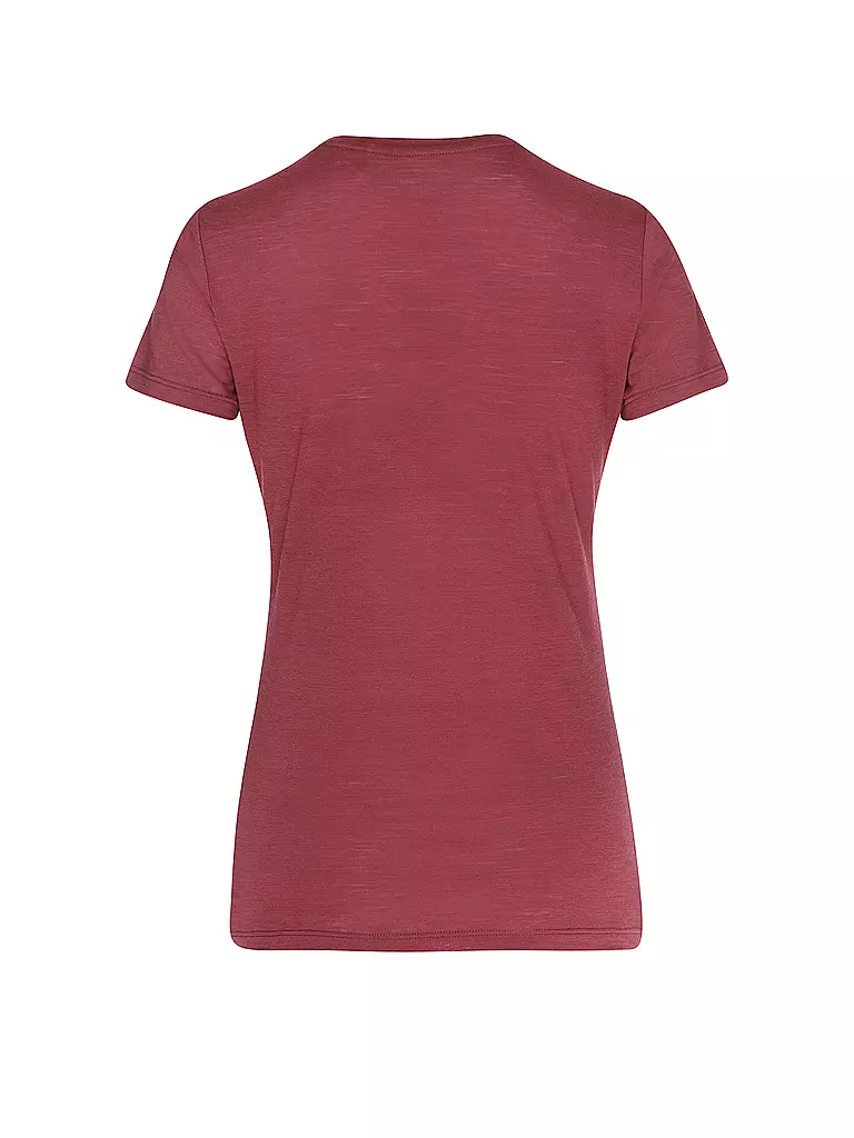 MERU | Damen Funktionsshirt Trelleborg | Rojo oscuro