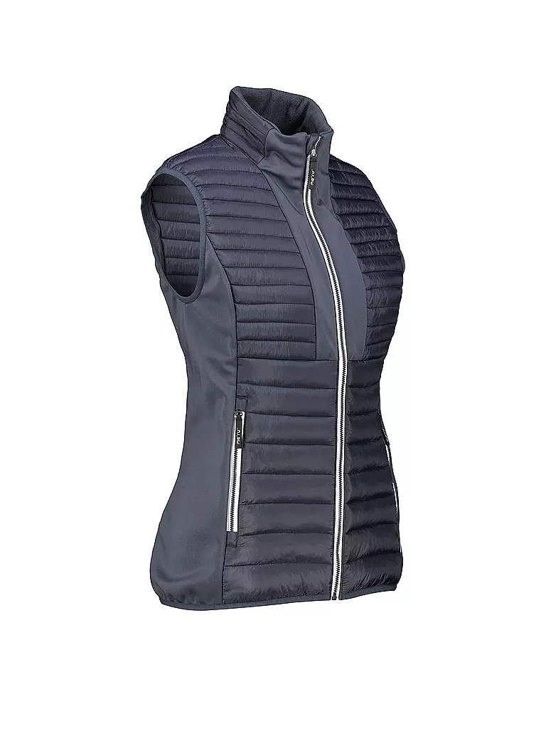 MERU | Damen Hybridweste Swansea | Gris