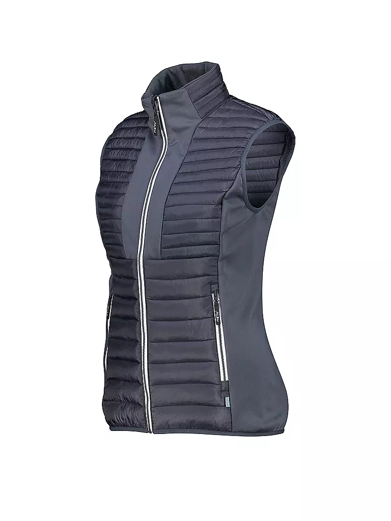 MERU | Damen Hybridweste Swansea | Gris