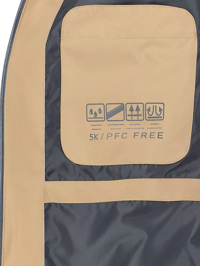 MERU | Damen Softshelljacke Juliaca | Marrón claro