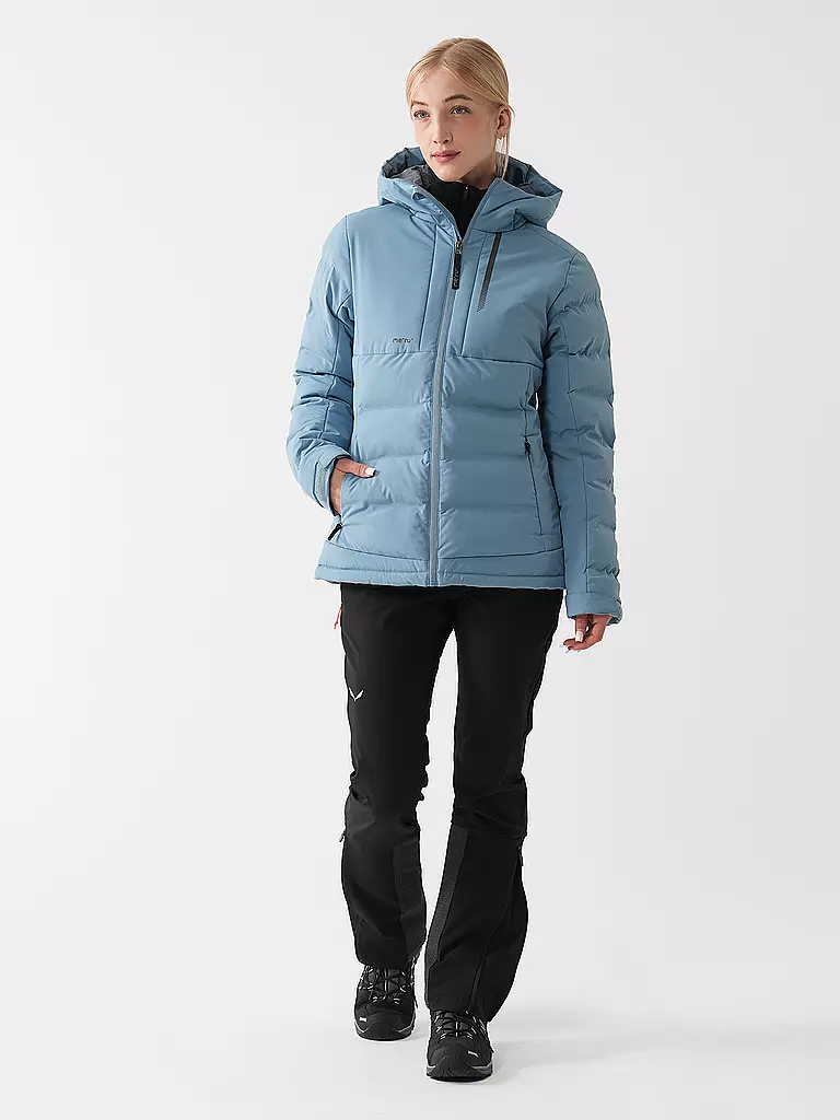 MERU | Damen Wanderjacke Gränna Hoodie | Azul claro