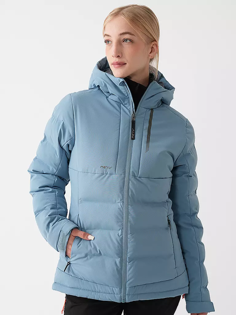 MERU | Damen Wanderjacke Gränna Hoodie | Azul claro