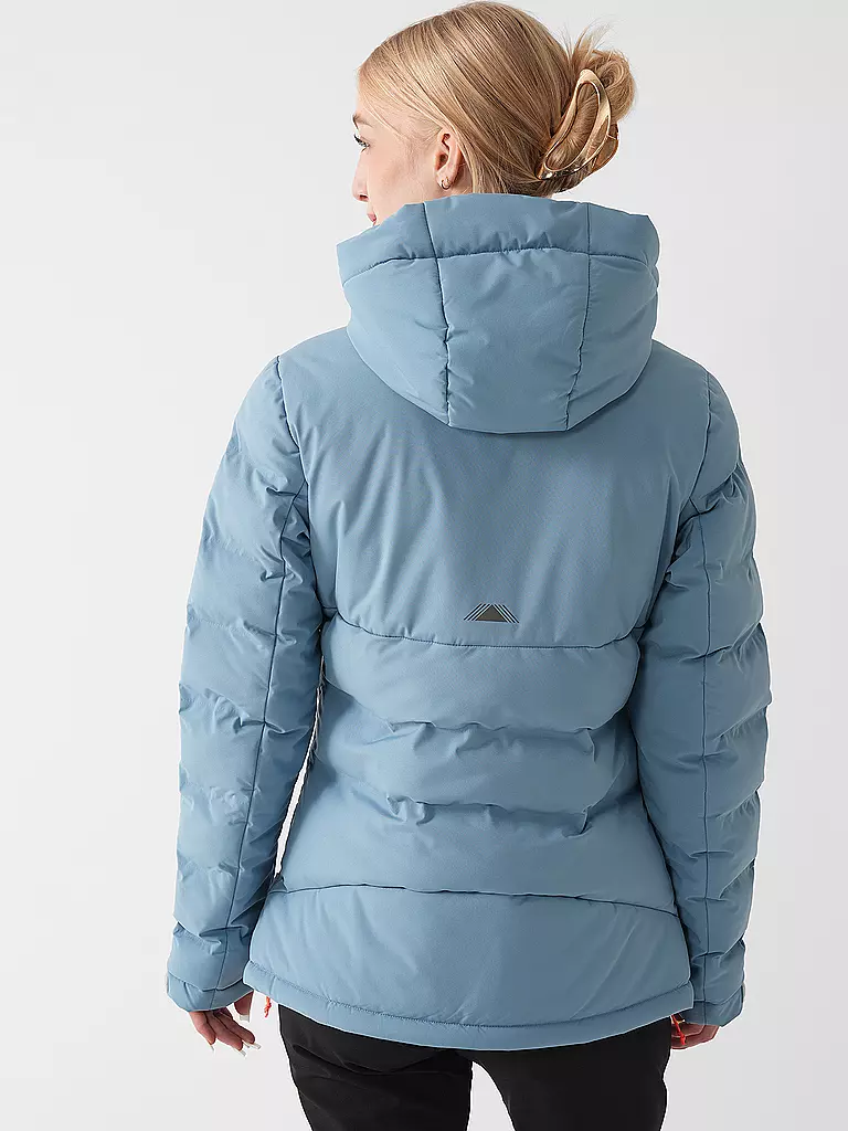 MERU | Damen Wanderjacke Gränna Hoodie | Azul claro