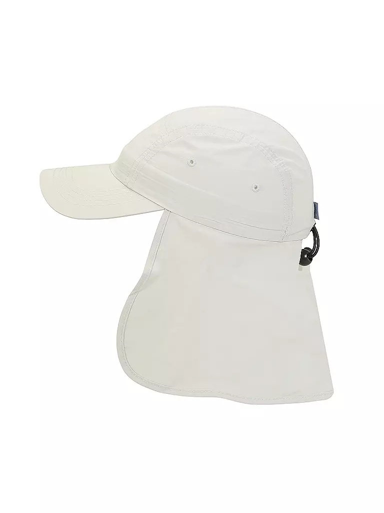 MERU | Gorra de senderismo con protección para el cuello 50+ | Beige