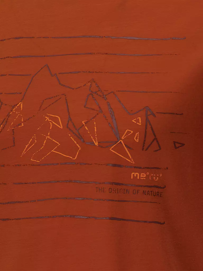 MERU | Herren Funktionsshirt Lordelo | Cobre