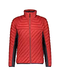 MERU | Chaqueta híbrida para hombre Halifaxd Hoodie | Marrón