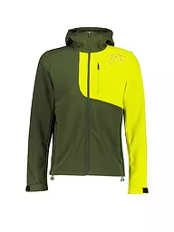 MERU | Herren Softshelljacke Talcahuano Hoodie | Verde oscuro