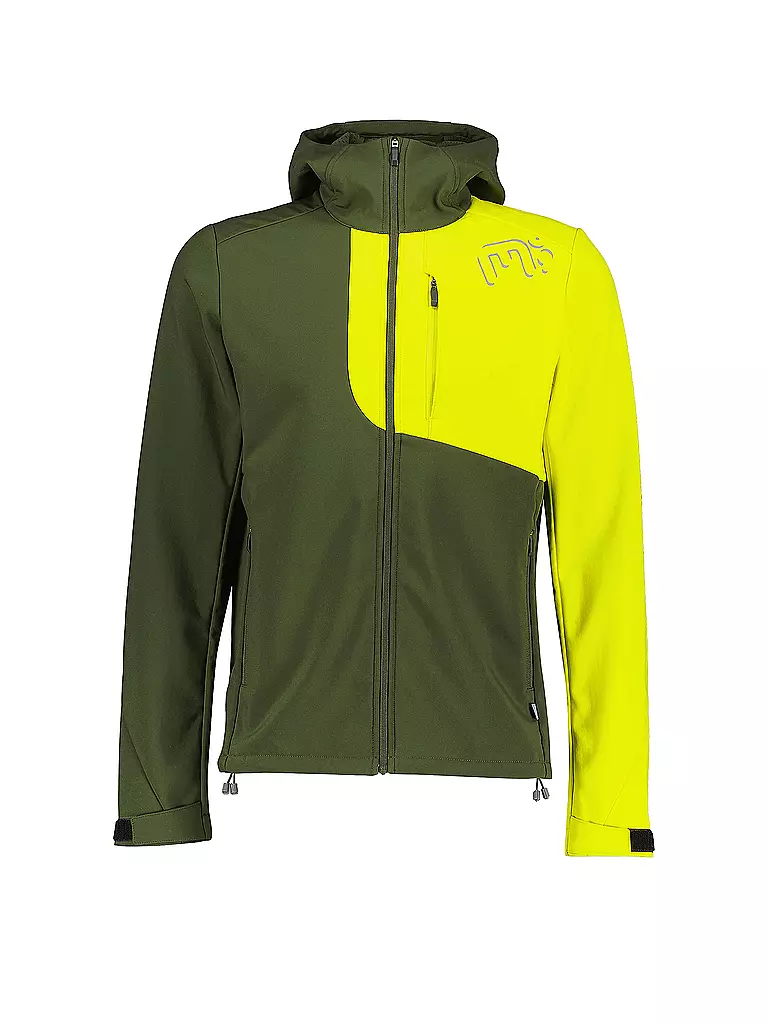 MERU | Herren Softshelljacke Talcahuano Hoodie | Verde oscuro