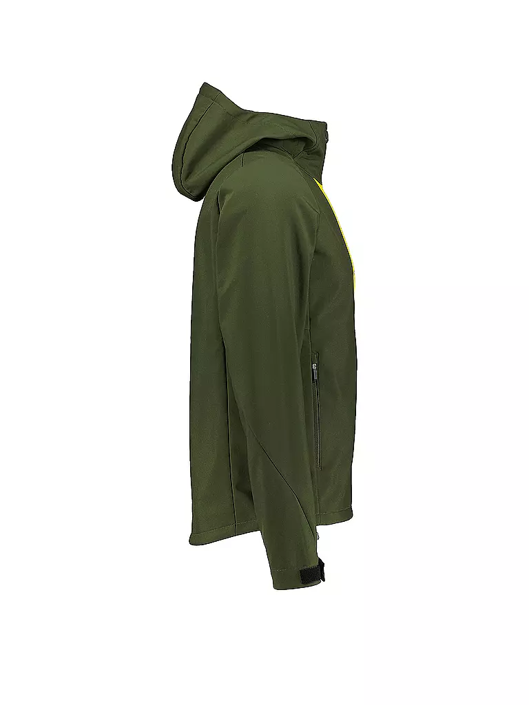 MERU | Herren Softshelljacke Talcahuano Hoodie | Verde oscuro