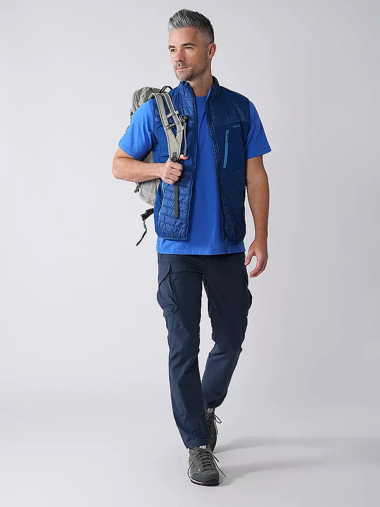 MERU | Herren Wanderhose Cargo Rosario | Azul oscuro