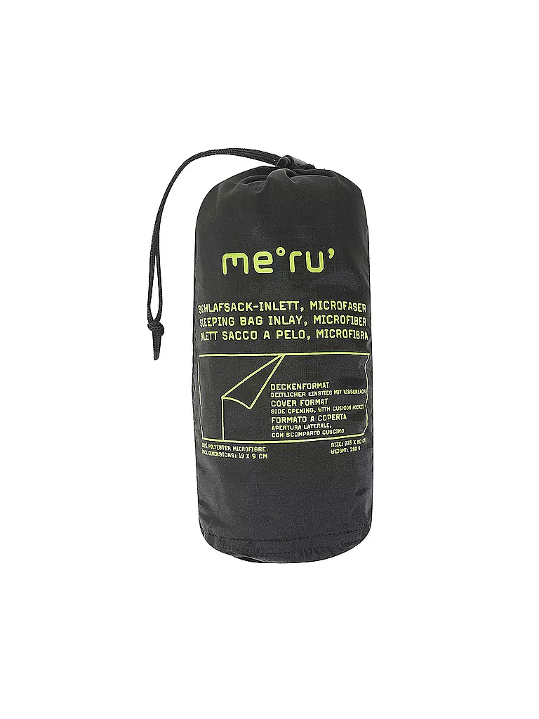 MERU | Inlet de microfibra rectangular | Azul