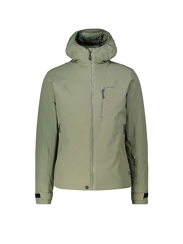 MERU | Isojacke Koyukuk Hoodie para hombre | Verde oscuro