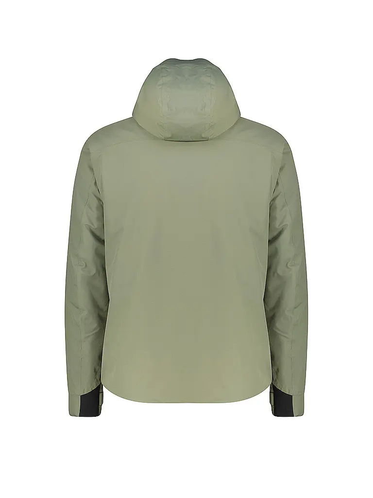 MERU | Isojacke Koyukuk Hoodie para hombre | Verde oscuro