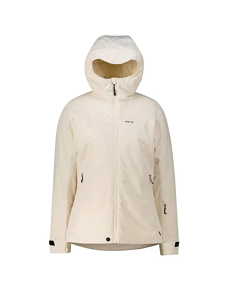 MERU | Isojacke Koyukuk Hoodie para mujer | Crema