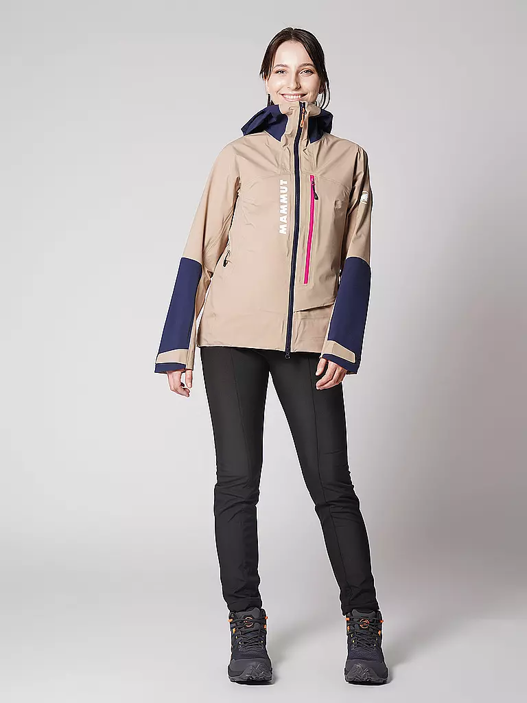 MERU | Pantalón de senderismo softshell para mujer Birkenhead | Negro