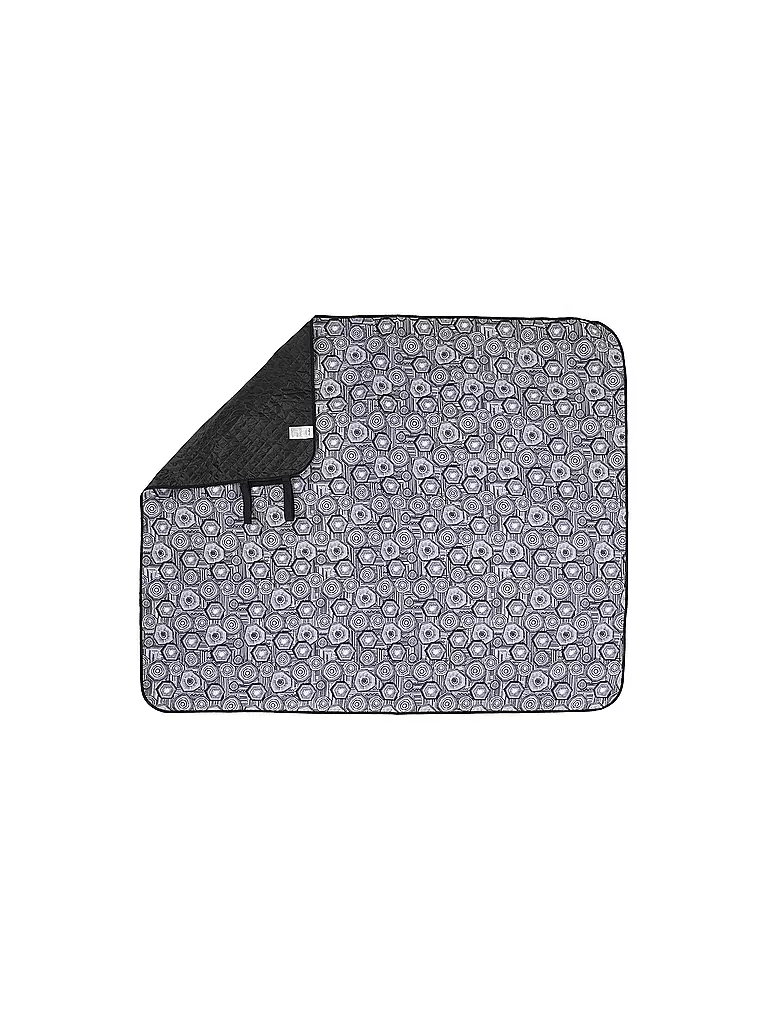 MERU | Picknickdecke Vermont 140 x 170 cm | Negro