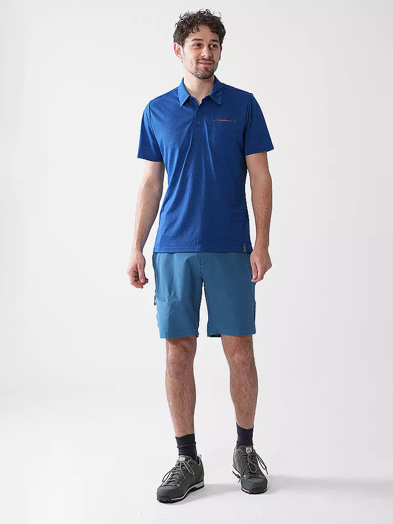 MERU | Polo funcional Rundu para hombre | Azul