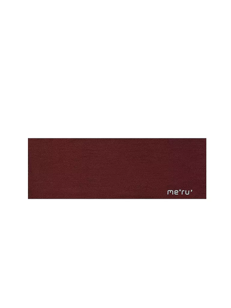 MERU | Stirnband Ringsted Wool | Rojo oscuro