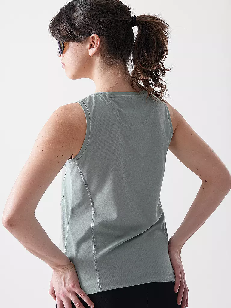 MERU | Top funcional Bristol para mujer | Verde oscuro