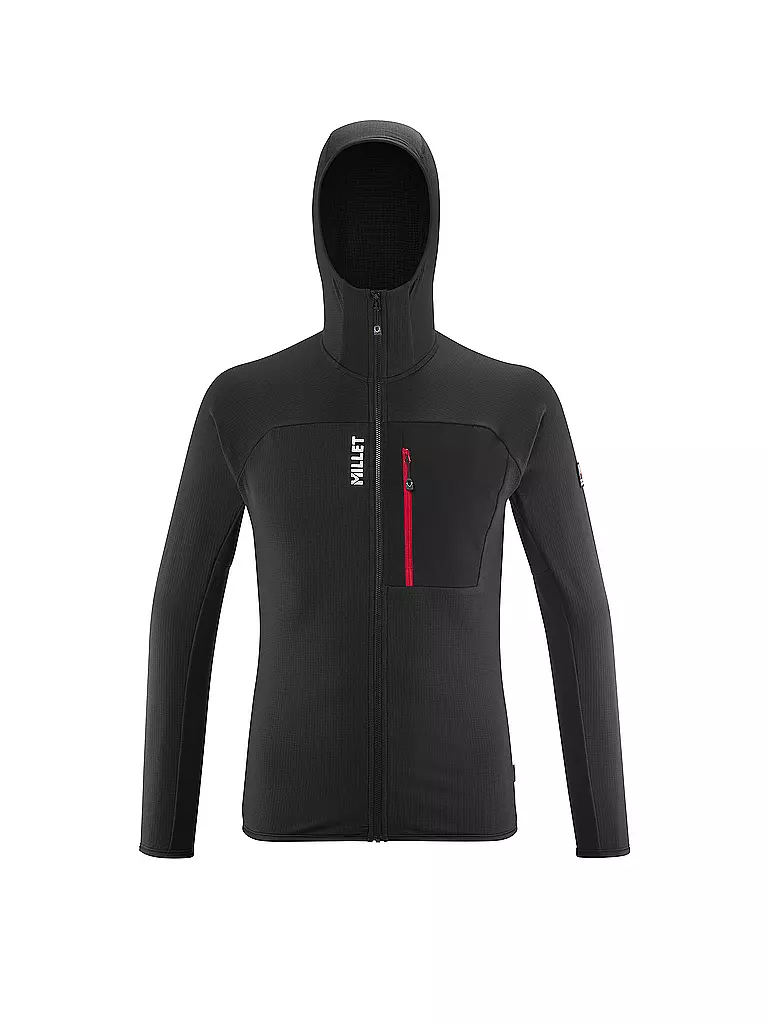 MILLET |  Herren Fleecejacke Trilogy Lightgrid Polartec Hoodie  | Negro