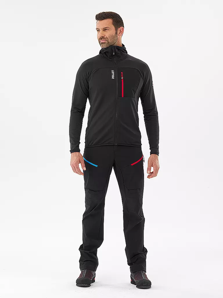 MILLET |  Herren Fleecejacke Trilogy Lightgrid Polartec Hoodie  | Negro