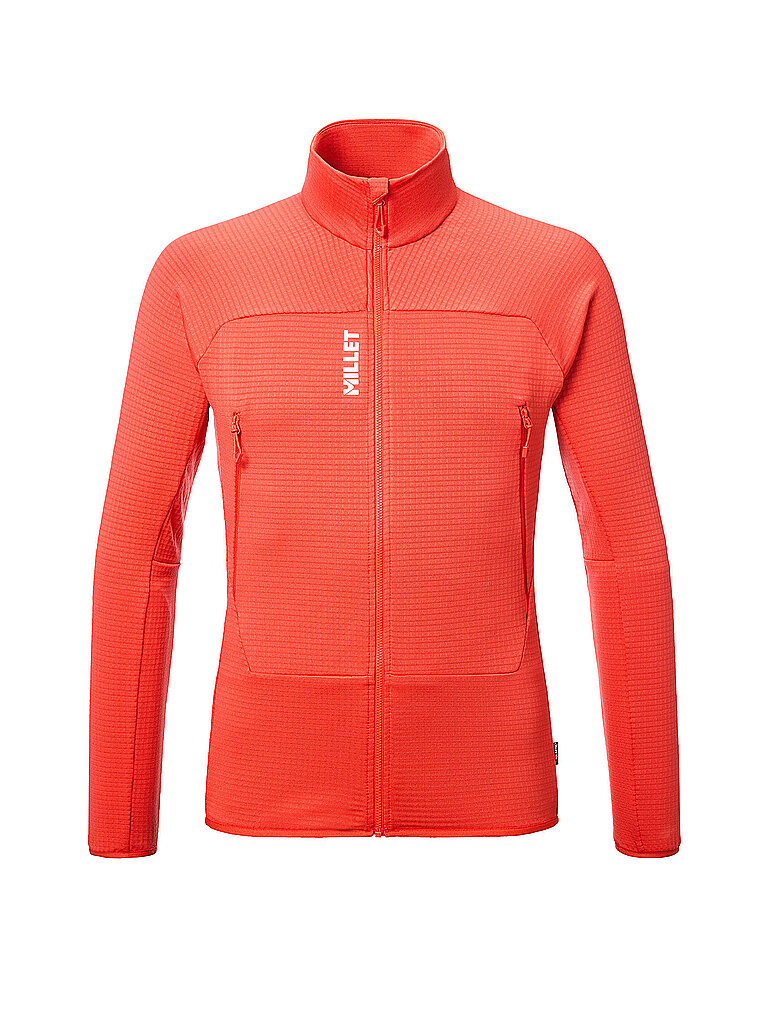 Chaqueta polar para hombre FUSION GRID Polartec rojo L