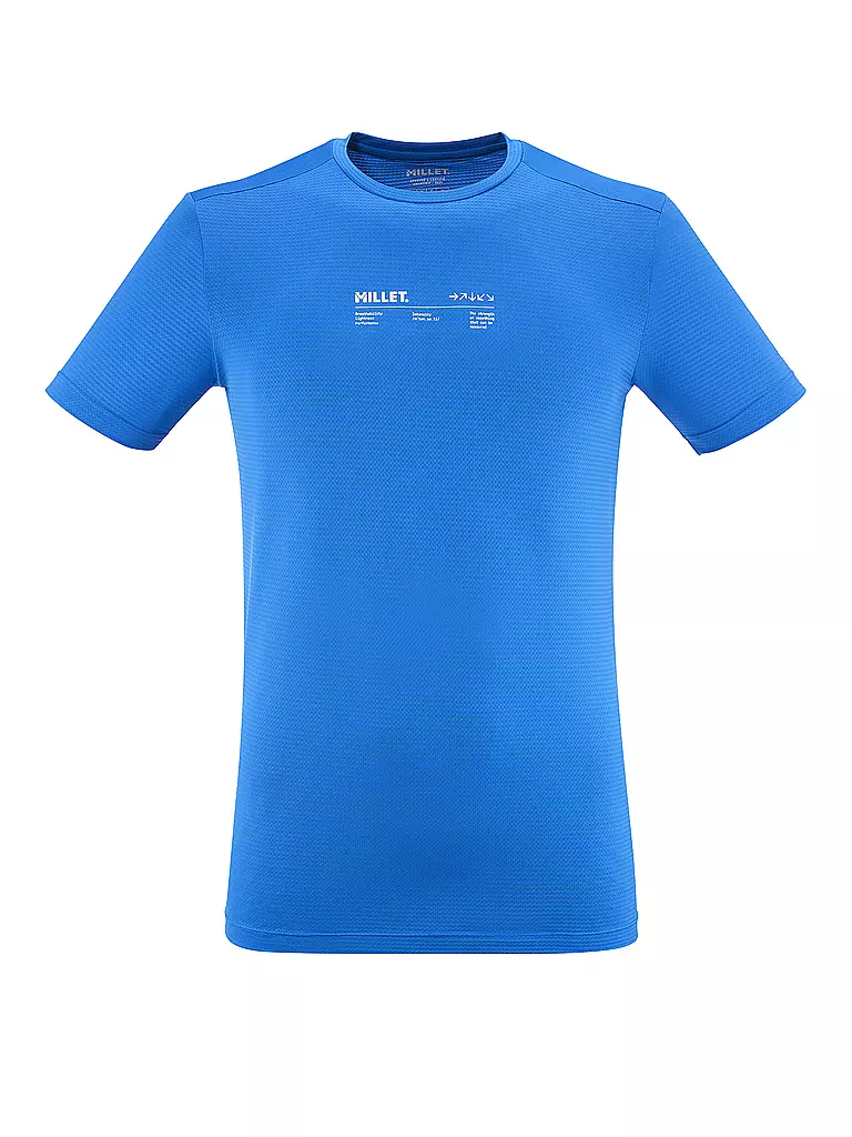 MILLET | Camiseta de senderismo para hombre INTENSE ESSENTIAL | Azul