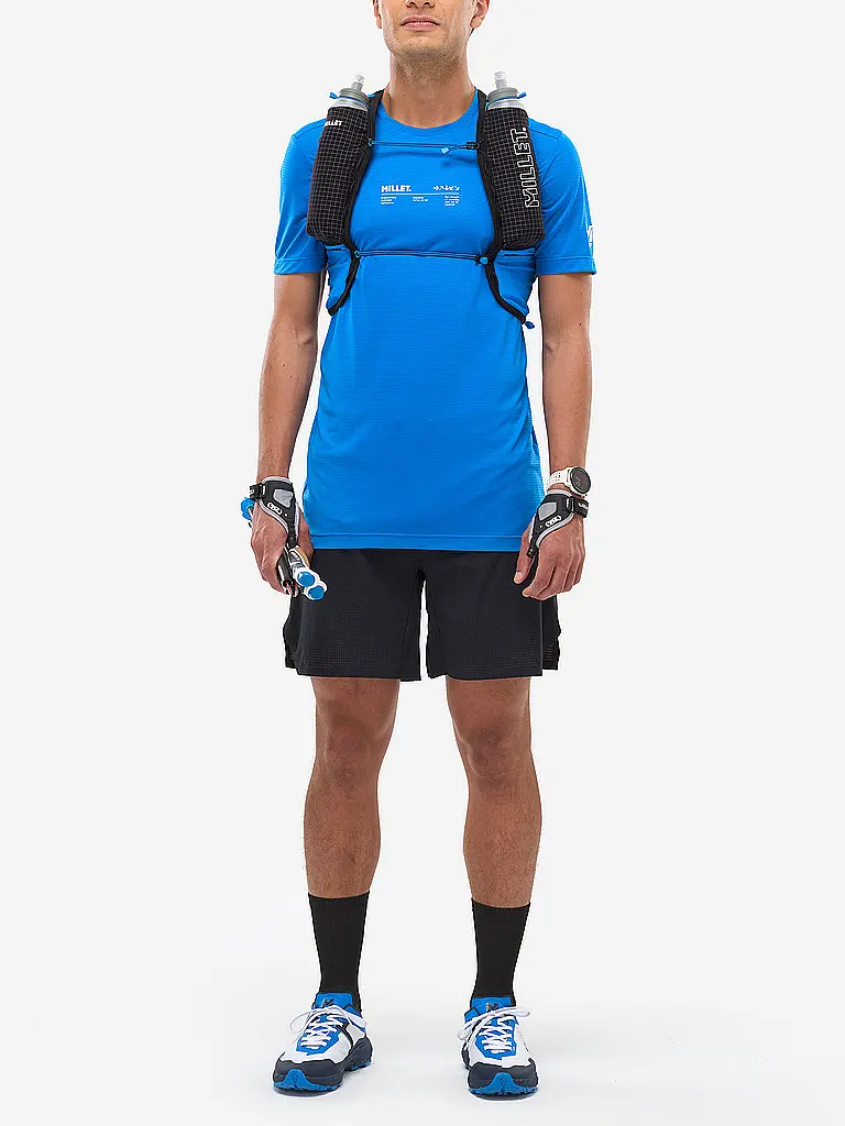 MILLET | Camiseta de senderismo para hombre INTENSE ESSENTIAL | Azul