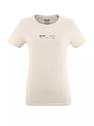 MILLET | Camiseta de senderismo para mujer INTENSE ESSENTIAL | Crema
