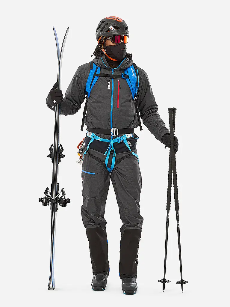 MILLET | Chaqueta de esquí de travesía para hombre TRILOGY JORASSES DYNEEMA Wool Hoodie | Negro