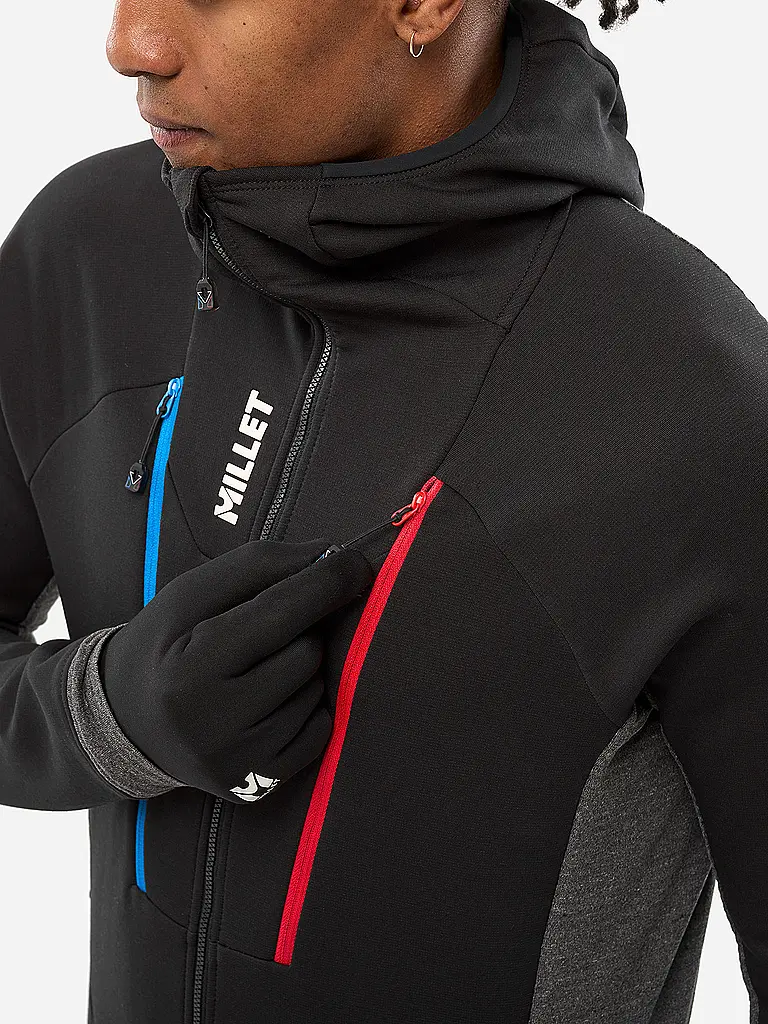 MILLET | Chaqueta híbrida para hombre TRILOGY ICON WOOL Fleece Hoodie |