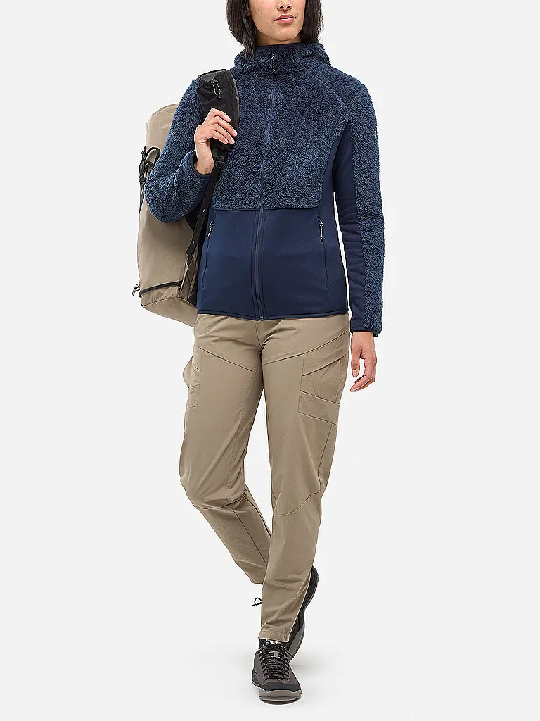 MILLET | Chaqueta polar para mujer Charmonix Highloft con capucha | Azul oscuro