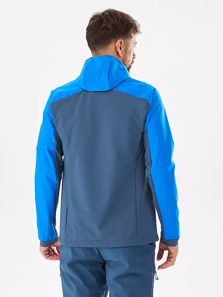 MILLET | Chaqueta softshell de touring para hombre White Shield con capucha |