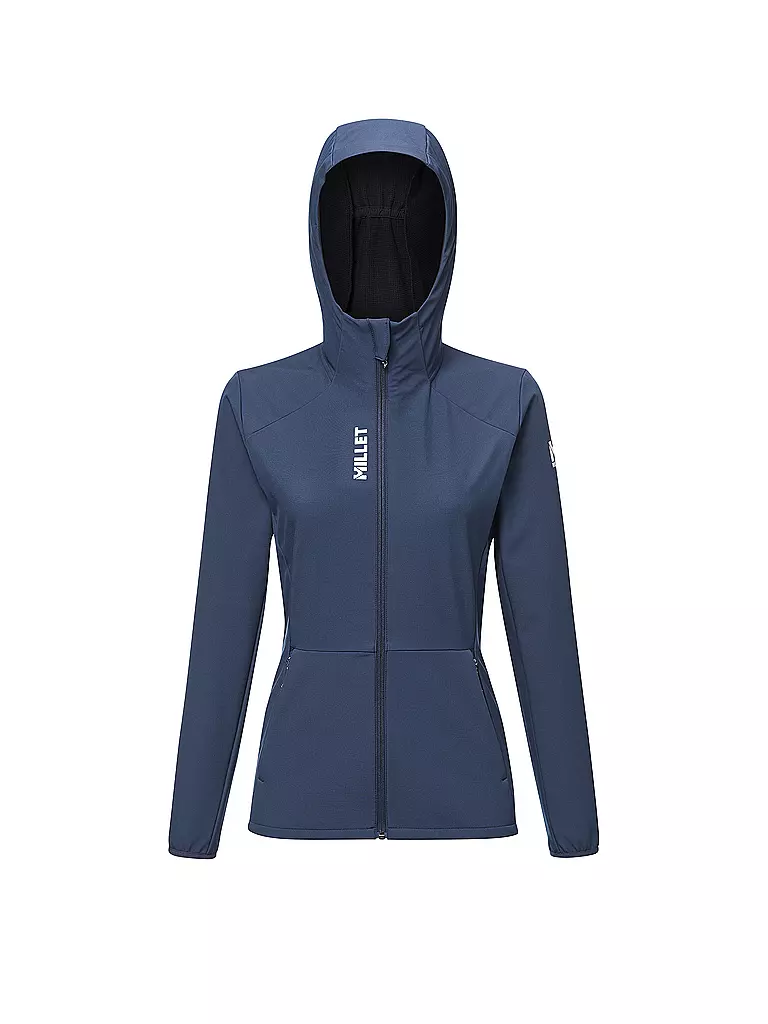 MILLET | Chaqueta softshell de touring para mujer Seneca | Azul oscuro