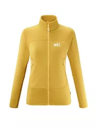 MILLET | Damen Fleecejacke Fusion Grid | Mostaza