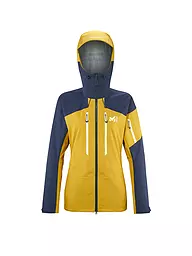 MILLET | Damen Tourenjacke WHITE 3L Hoodie  | Mostaza