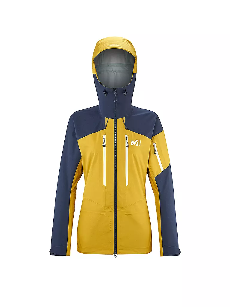 MILLET | Damen Tourenjacke WHITE 3L Hoodie  | Mostaza
