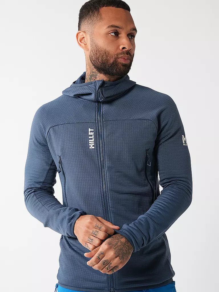 MILLET | Forro polar con capucha Fusion Grid Polartec para hombre |