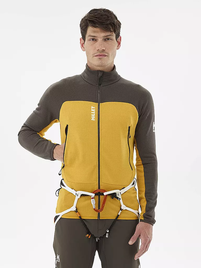 MILLET | Herren Fleecejacke Fusion Grid Polartec | Camel