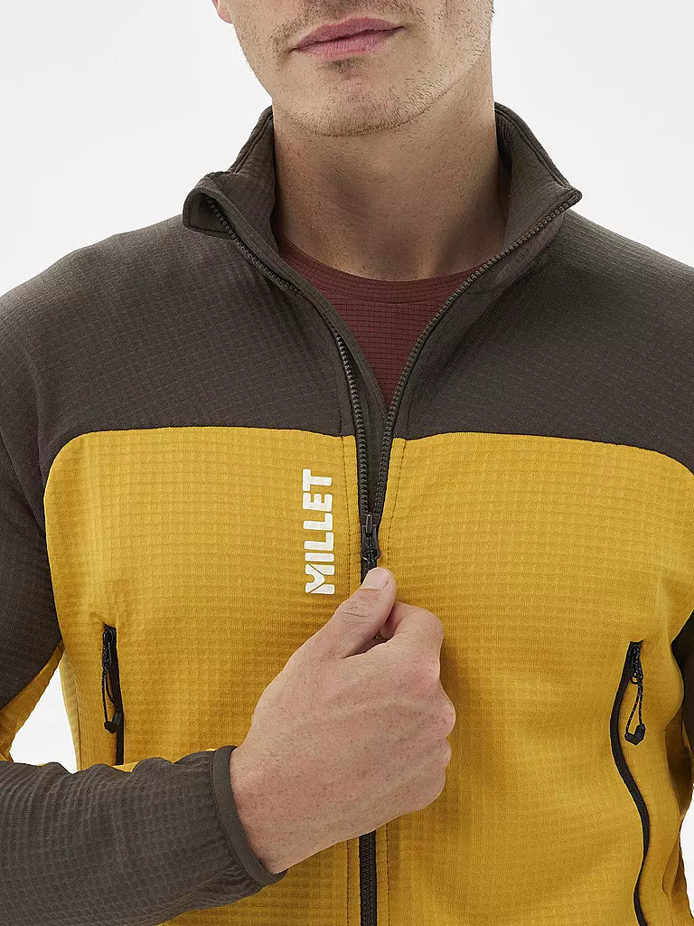 MILLET | Herren Fleecejacke Fusion Grid Polartec | Camel