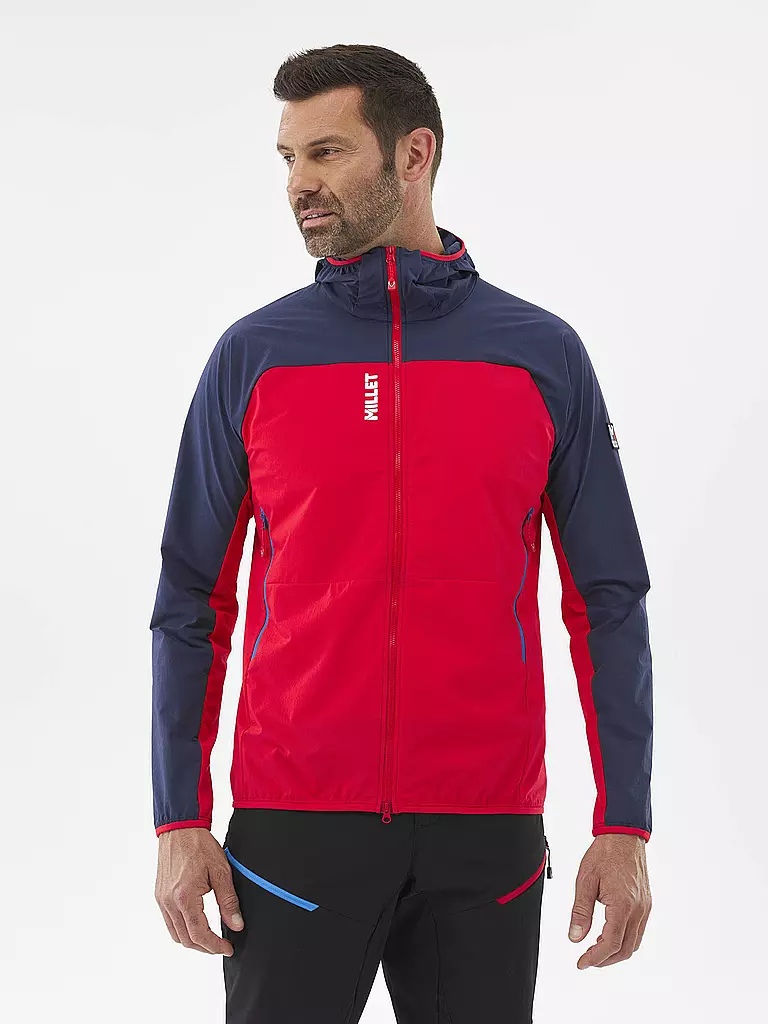 MILLET | Herren Softshelljacke Trilogy Icon Hoodie | Rojo