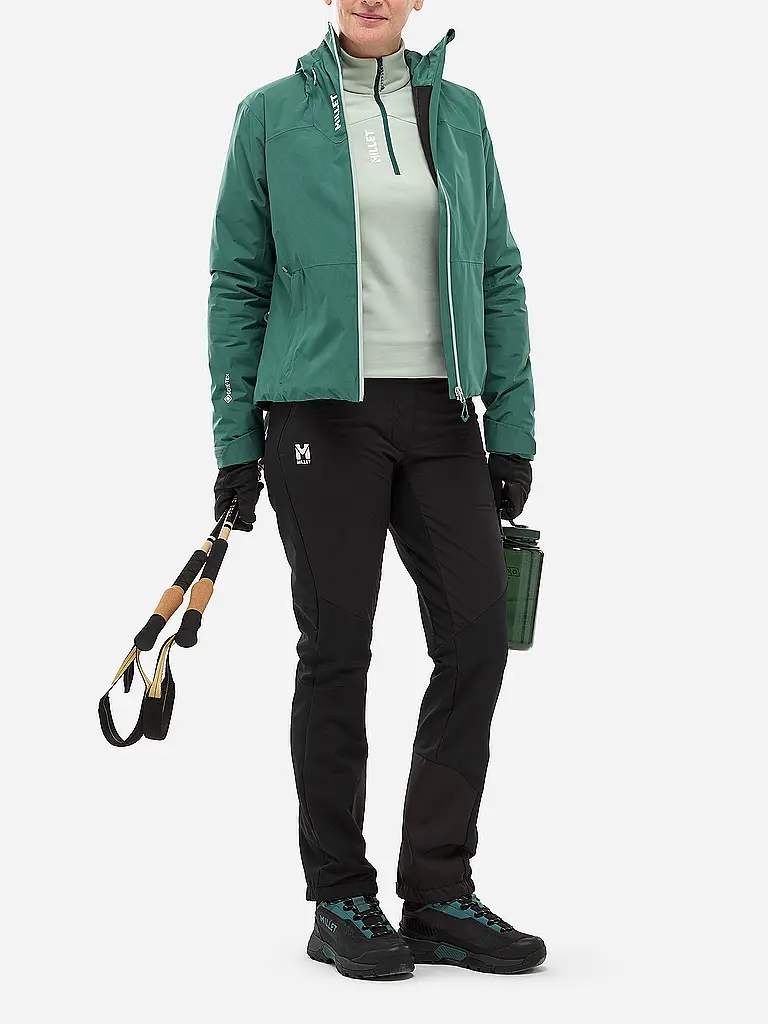 MILLET | Pantalón híbrido de touring Seneca para hombre | Negro