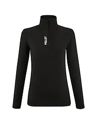 MILLET | Camiseta de senderismo con cremallera para mujer Intense Fleece | Negro