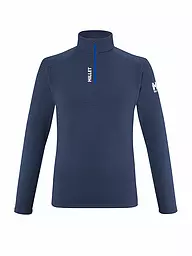MILLET | Zipshirt Intense Fleece para hombre | Azul oscuro